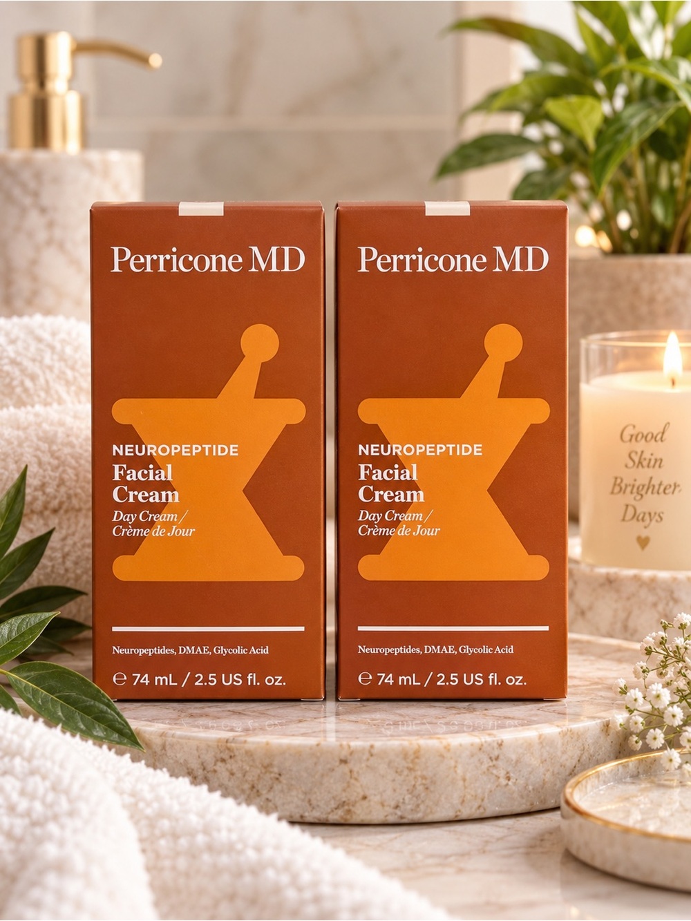 Perricone MD Neuropeptide Facial Cream 2-Pack | 2.5 oz Each